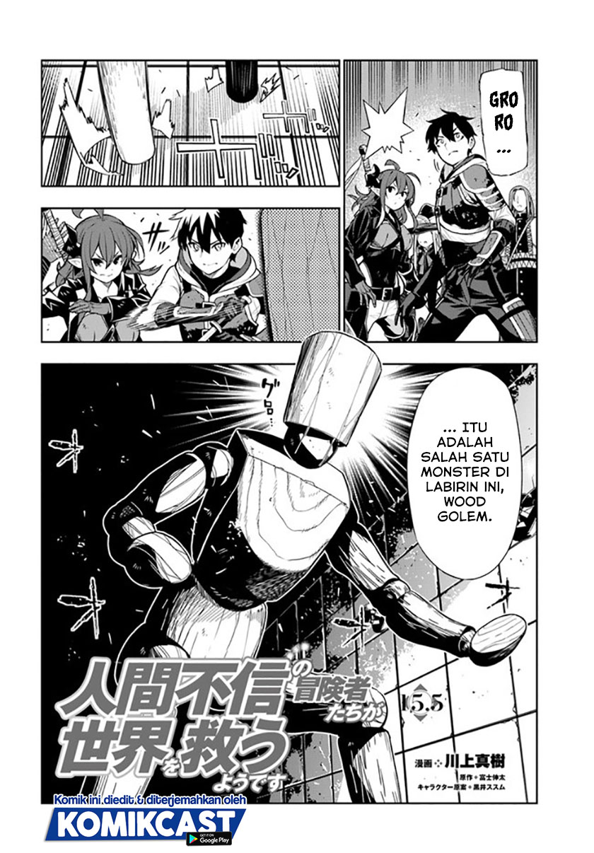 The Adventurers That Don’t Believe In Humanity Will Save The World (Ningen Fushin no Boukenshatachi ga Sekai o Sukuu Youdesu)